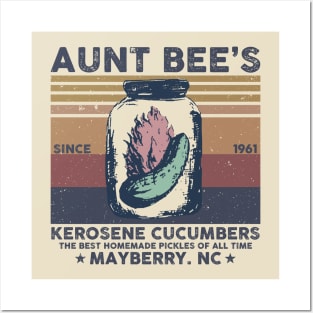 Kerosene Cucumbers The Test Homemade Pickles Of All Time Mayberry NC Posters and Art